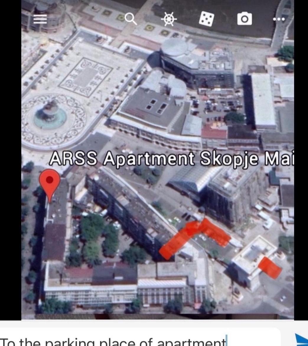 ARSS Apartment Skopje Main Square Extérieur photo
